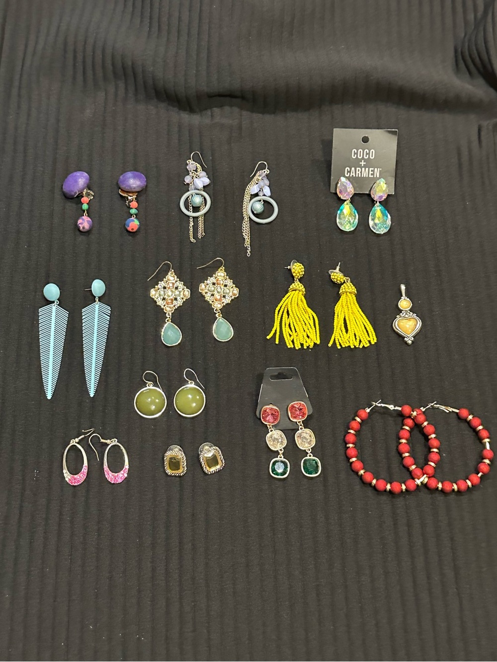 Assorted Hoop Earrings 12 pcs.